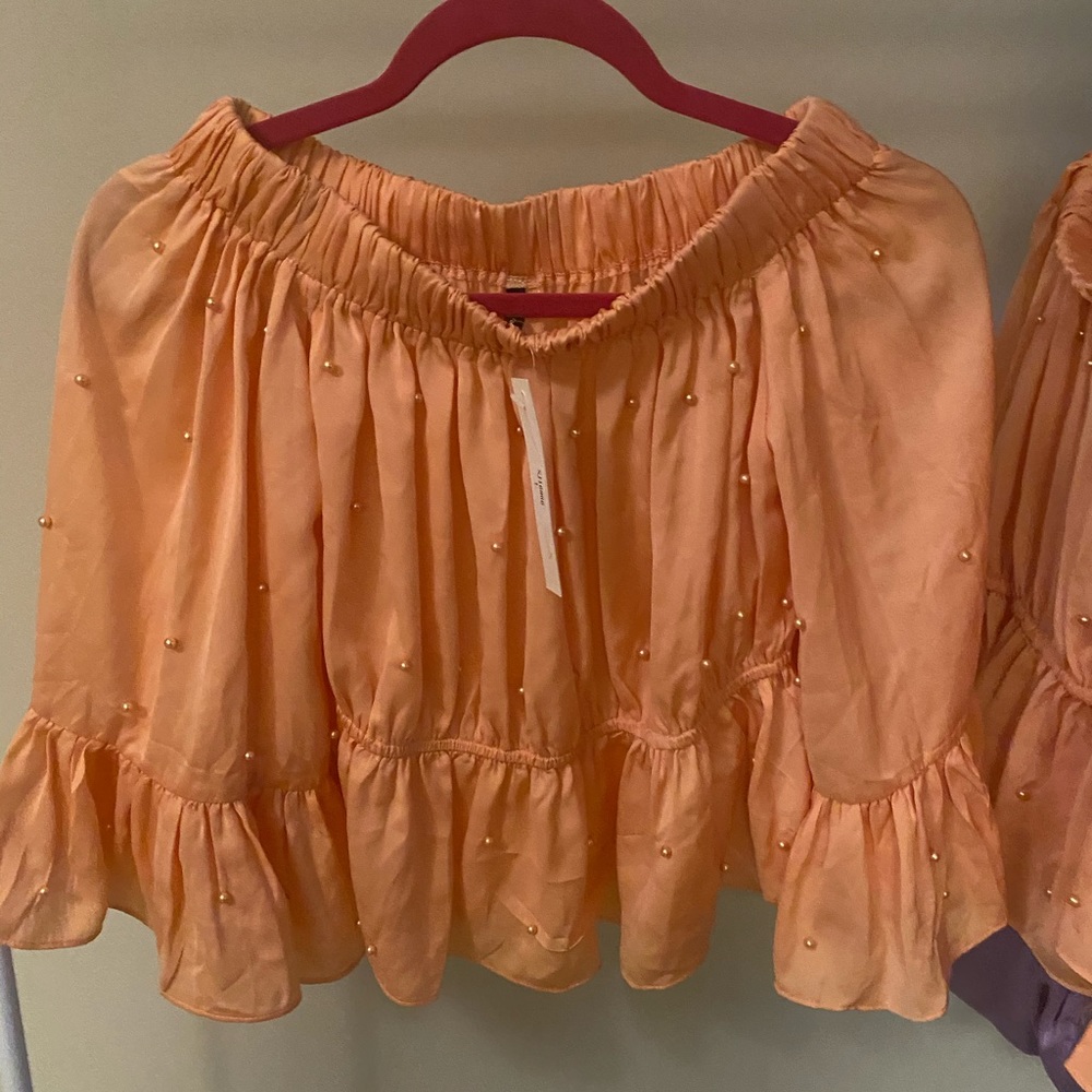 Rihanna Inspired Beaded Top